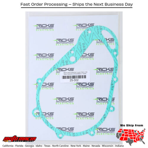 Stator Cover Gasket Suzuki Gs850gl Gs1100g Gs1100gk Gs1100gl Gs650gl Gs750e Gs850g Gs1000s Gs1000g Gs1000gl Gs750l Gs1000e Gs1100l Gs1000 Gs1000l Gs750b 1977-1984 Suzuki Gs850gl Gs1100g Gs1100gk Gs1100gl Gs650gl Gs750e Gs850g Gs1000s Gs1000g Gs1000gl Gs750 Mpn: 25-302Fitment Suzuki Gs850gl 1980 1981 1982 1983 1984Suzuki Gs1100g 1982 1983Suzuki Gs1100gk 1982 1983 1984Suzuki Gs1100gl 1983Suzuki Gs650gl 1983Suzuki Gs750e 1978 1979Suzuki Gs850g 1979 1980 1981 1982 1983 1984Suzuki Gs1000s 1979 1980Suzuki Gs1000g 1980 1981Suzuki Gs1000gl 1980 1981Suzuki Gs750l 1979Suzuki Gs1000e 1978 1979 1980Suzuki Gs1100l 1980Suzuki Gs1000 1978 1979 1980Suzuki Gs1000l 1979Suzuki Gs750b 1977  Mpn: 25-302Fitment Suzuki Gs850gl 1980 1981 1982 1983 1984Suzuki Gs1100g 1982 1983Suzuki Gs1100gk 1982 1983 1984Suzuki Gs1100gl 1983Suzuki Gs650gl 1983Suzuki Gs750e 1978 1979Suzuki Gs850g 1979 1980 1981 1982 1983 1984Suzuki Gs1000s 1979 1980Suzuki Gs1000g 1980 1981Suzuki Gs1000gl 1980 1981Suzuki Gs750l 1979Suzuki Gs1000e 1978 1979 1980Suzuki Gs1100l 1980Suzuki Gs1000 1978 1979 1980Suzuki Gs1000l 1979Suzuki Gs750b 1977