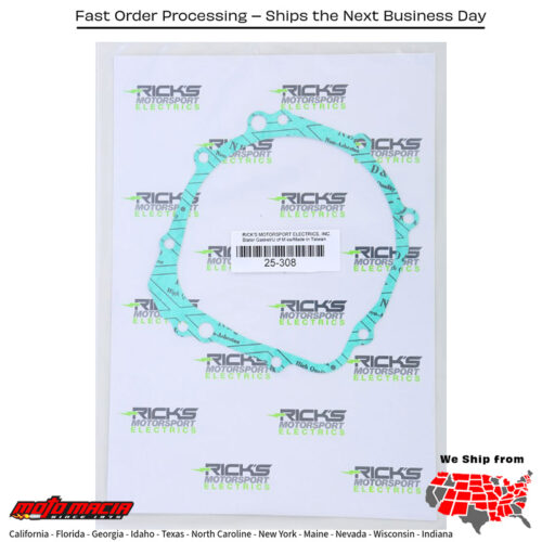 Stator Cover Gasket Suzuki Gsx-R1000 Gsx-R600 Gsx-R750 2000-2003 Suzuki Gsx-R1000 Gsx-R600 Gsx-R750 2000-2003 Mpn: 25-308Fitment Suzuki Gsx-R1000 2001 2002Suzuki Gsx-R600 2001 2002 2003Suzuki Gsx-R750 2000 2001 2002 2003  Mpn: 25-308Fitment Suzuki Gsx-R1000 2001 2002Suzuki Gsx-R600 2001 2002 2003Suzuki Gsx-R750 2000 2001 2002 2003