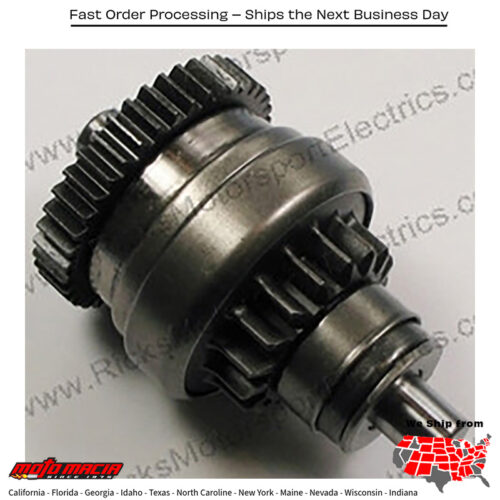 Starter Drive Yamaha Yfm600fg Grizzly 4wd [Sra] 1998-2001 Yamaha Yfm600fg Grizzly 4wd [Sra] 1998-2001 Mpn: 61-007Fitment Yamaha Yfm600fg Grizzly 4wd [Sra] 1998 1999 2000 2001  Mpn: 61-007Fitment Yamaha Yfm600fg Grizzly 4wd [Sra] 1998 1999 2000 2001