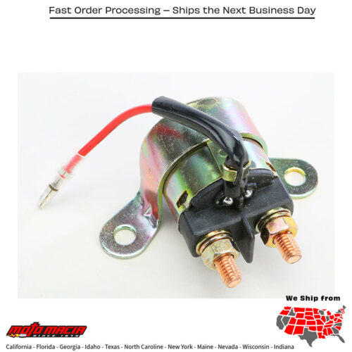 Starter Solenoid Kawasaki Suzuki Klr650 Klx250s Klx250sf Gsx-R750 Sv650 Gsx600f Katana Gs450l Gs550e Gs550l Gs300l Gs450ga Gs850gl Gs1100e Gs1100es Gs1100gk Gs1100gl Gs1100s Katana Gs450e Gs650m Katana Gs750e Gs750es Gs750s Katana Gs750t Gs850g Gs1000s Gs1 Mpn: 65-301Fitment Kawasaki Klr650 2008 2009 2010 2011 2012 2013 2014 2015 2016 2017 2018Kawasaki Klx250s 2009 2010 2012 2013 2014 2011Kawasaki Klx250sf 2009 2010Suzuki Gsx-R750 1989 1990 1991 1992 1993 1994 1995 1996 1997Suzuki Sv650 1999 2000 2001 2002 2003Suzuki Gsx600f Katana 1988 1989 1990 1991 1992 1993 1994 1995 1996 1998 1999 2000 2001 1997Suzuki Gs450l 1980 1981 1982 1983Suzuki Gs550e 1979 1980 1978 1977Suzuki Gs550l 1981 1982 1979 1980Suzuki Gs300l 1982 1983 1985 1984Suzuki Gs450ga 1982 1983 1985Suzuki Gs850gl 1980 1981 1982 1983 1984Suzuki Gs1100e 1980 1981 1982 1983Suzuki Gs1100es 1983Suzuki Gs1100gk 1982 1983Suzuki Gs1100gl 1983Suzuki Gs1100s Katana 1983Suzuki Gs450e 1980 1981 1982 1983Suzuki Gs650m Katana 1983Suzuki Gs750e 1978 1979 1980 1981 1982Suzuki Gs750es 1983Suzuki Gs750s Katana 1983Suzuki Gs750t 1982 1983Suzuki Gs850g 1979 1980 1981 1982 1983Suzuki Gs1000s 1979 1980Suzuki Gs1000s Katana 1982Suzuki Gs450t 1981 1982 1983Suzuki Gs550m 1982Suzuki Gs650e 1981 1982Suzuki Gs1000g 1980 1981Suzuki Gs1000gl 1980 1981Suzuki Gs250t 1981 1980Suzuki Gs450s 1980 1981 1982Suzuki Gs550t 1981Suzuki Gs750l 1979 1980 1981Suzuki Gs1000e 1978 1979 1980Suzuki Gs1100l 1980Suzuki Gs1000 1978 1979 1980Suzuki Gs1000l 1979Suzuki Gs425 1979Suzuki Gs425e 1979Suzuki Gs750b 1977Suzuki Gs400x 1977 1978Kawasaki Klx250 2018 2019  Mpn: 65-301Fitment Kawasaki Klr650 2008 2009 2010 2011 2012 2013 2014 2015 2016 2017 2018Kawasaki Klx250s 2009 2010 2012 2013 2014 2011Kawasaki Klx250sf 2009 2010Suzuki Gsx-R750 1989 1990 1991 1992 1993 1994 1995 1996 1997Suzuki Sv650 1999 2000 2001 2002 2003Suzuki Gsx600f Katana 1988 1989 1990 1991 1992 1993 1994 1995 1996 1998 1999 2000 2001 1997Suzuki Gs450l 1980 1981 1982 1983Suzuki Gs550e 1979 1980 1978 1977Suzuki Gs550l 1981 1982 1979 1980Suzuki Gs300l 1982 1983 1985 1984Suzuki Gs450ga 1982 1983 1985Suzuki Gs850gl 1980 1981 1982 1983 1984Suzuki Gs1100e 1980 1981 1982 1983Suzuki Gs1100es 1983Suzuki Gs1100gk 1982 1983Suzuki Gs1100gl 1983Suzuki Gs1100s Katana 1983Suzuki Gs450e 1980 1981 1982 1983Suzuki Gs650m Katana 1983Suzuki Gs750e 1978 1979 1980 1981 1982Suzuki Gs750es 1983Suzuki Gs750s Katana 1983Suzuki Gs750t 1982 1983Suzuki Gs850g 1979 1980 1981 1982 1983Suzuki Gs1000s 1979 1980Suzuki Gs1000s Katana 1982Suzuki Gs450t 1981 1982 1983Suzuki Gs550m 1982Suzuki Gs650e 1981 1982Suzuki Gs1000g 1980 1981Suzuki Gs1000gl 1980 1981Suzuki Gs250t 1981 1980Suzuki Gs450s 1980 1981 1982Suzuki Gs550t 1981Suzuki Gs750l 1979 1980 1981Suzuki Gs1000e 1978 1979 1980Suzuki Gs1100l 1980Suzuki Gs1000 1978 1979 1980Suzuki Gs1000l 1979Suzuki Gs425 1979Suzuki Gs425e 1979Suzuki Gs750b 1977Suzuki Gs400x 1977 1978Kawasaki Klx250 2018 2019
