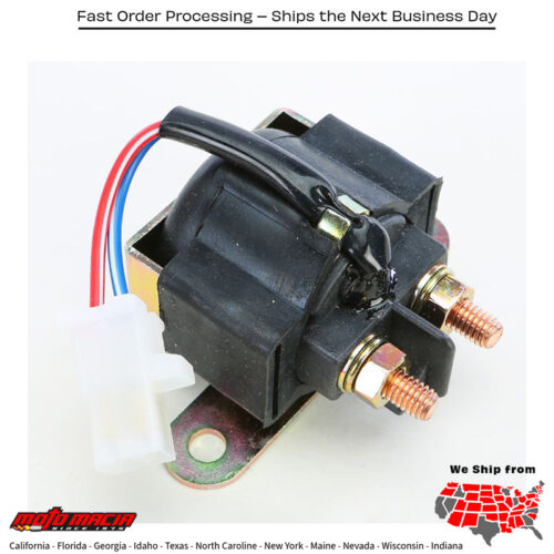 Starter Solenoid Suzuki Dr200s Vs800 S50 Boulevard Vs800gl Intruder Vx800 Vs750gl Intruder Gv1400 Cavalcade Vs700 Intruder Gv1200 Madura Gv700gl Madura Gs700e Gr650 Tempter Gs1100g Gs750e Dr200se Dr125se 1982-2017 Suzuki Dr200s Vs800 S50 Boulevard Vs800gl  Mpn: 65-302Fitment Suzuki Dr200s 2015 2016 2017Suzuki Vs800 S50 Boulevard 2005 2006 2007 2008 2009Suzuki Vs800gl Intruder 1992 1993 1994 1995 1996 1997 1998 1999 2000 2001 2002 2003 2004Suzuki Vx800 1990 1991 1992 1993Suzuki Vs750gl Intruder 1988 1989 1990 1991Suzuki Gv1400 Cavalcade 1986 1987 1988Suzuki Vs700 Intruder 1986 1987Suzuki Gv1200 Madura 1985 1986Suzuki Gv700gl Madura 1985Suzuki Gs700e 1985Suzuki Gr650 Tempter 1983Suzuki Gs1100g 1982 1983Suzuki Gs750e 1983Suzuki Dr200se 1996 1997 1998 1999 2000 2001 2002 2003 2004 2005 2006 2007 2008 2009 2010 2013Suzuki Dr125se 1994 1995 1996  Mpn: 65-302Fitment Suzuki Dr200s 2015 2016 2017Suzuki Vs800 S50 Boulevard 2005 2006 2007 2008 2009Suzuki Vs800gl Intruder 1992 1993 1994 1995 1996 1997 1998 1999 2000 2001 2002 2003 2004Suzuki Vx800 1990 1991 1992 1993Suzuki Vs750gl Intruder 1988 1989 1990 1991Suzuki Gv1400 Cavalcade 1986 1987 1988Suzuki Vs700 Intruder 1986 1987Suzuki Gv1200 Madura 1985 1986Suzuki Gv700gl Madura 1985Suzuki Gs700e 1985Suzuki Gr650 Tempter 1983Suzuki Gs1100g 1982 1983Suzuki Gs750e 1983Suzuki Dr200se 1996 1997 1998 1999 2000 2001 2002 2003 2004 2005 2006 2007 2008 2009 2010 2013Suzuki Dr125se 1994 1995 1996