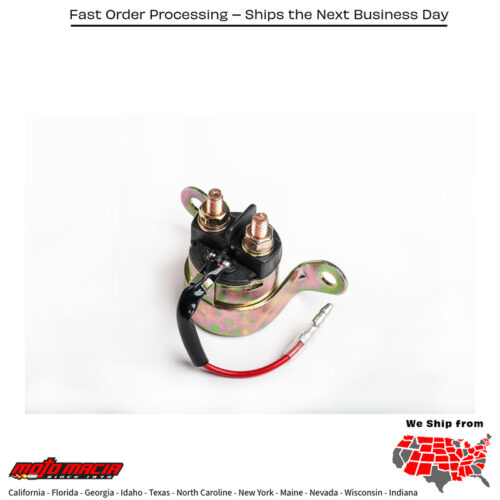 Starter Solenoid Polaris 500 Classic 600 Classic 121" 600 Classic Touring 600 Touring 136" 600 Xc Sp 121" 700 Classic 700 Sks 700 Xc Sp 121" 800 Classic 800 Xc Sp 700 Classic Touring 800 Classic Touring 800 Touring Sportsman Touring 500 Ho Big Boss 500 6x6 Mpn: 65-501Fitment Polaris 500 Classic 2003 2002 2001 2000 1999 1991 2006 2005 2004Polaris 600 Classic 121" 2002 2003 2004 2005 2006 2001Polaris 600 Classic Touring 2001 2003 2002 2004Polaris 600 Touring 136" 2000 2006 2005Polaris 600 Xc Sp 121" 2002 2005 2004 2003Polaris 700 Classic 2002 2003 2004 2001Polaris 700 Sks 2003Polaris 700 Xc Sp 121" 2002 2003Polaris 800 Classic 2004Polaris 800 Xc Sp 2002Polaris 700 Classic Touring 2003 2004Polaris 800 Classic Touring 2003 2004Polaris 800 Touring 2005Polaris Sportsman Touring 500 Ho 2011 2012Polaris Big Boss 500 6x6 1998 1999Polaris Sport 400l 1994 1995 1997 1998 1999 1996Polaris Worker 335 1999Polaris Xpress 300 1996 1997 1998 1999Polaris Magnum 425 2x4 1995 1996 1997 1998Polaris Magnum 425 4x4 1995 1996 1997Polaris Big Boss 400l 6x6 1994 1995 1996 1997Polaris Sportsman 400l 4x4 1997Polaris Xplorer 500 4x4 1997Polaris Xpress 400l 1997 1996Polaris Sportsman 400 4x4 1994 1995 1996 2001 2002 2003 2004Polaris 300 2x4 1995 1994Polaris 300 4x4 1994 1995Polaris 400l 2x4 1994Polaris 400l 4x4 1994Polaris Big Boss 300 6x6 1994Polaris Big Boss 250 6x6 1991 1992 1993Polaris Big Boss 350l 6x6 1993Polaris Trail Boss 250 2x4 1988 1989 1990 1991 1992 1993Polaris Trail Boss 250 4x4 1989 1990 1991 1992 1993 1988 1987Polaris Trail Boss 350l 2x4 1990 1991 1992 1993Polaris Trail Boss 350l 4x4 1993 1990 1991 1992Polaris Big Boss 250 4x6 1989 1990 1991 1992Polaris Trail Boss 250r/Es 1988Polaris Scrambler 500 4x4 2000 2001 2002 2003 2004 2005 2006 1997 1998 1999Polaris Sportsman 500 Ho 2x4 2001 2002 2003 2006 2005 2004Polaris Trail Boss 330 2003 2004 2005 2006 2007 2008 2009 2010 2011 2012Polaris Sportsman 6x6 500 2000 2001 2002 2003 2004 2005 2006Polaris Sportsman 700 Efi 4x4 2005 2006Polaris Sportsman 800 Efi 2005 2006Polaris Magnum 330 4x4 2003Polaris Sportsman 700 4x4 2002 2005 2006 2003 2004Polaris Trail Blazer 250 1992 1993 2003 2004 1990 1991 1994 1995 1996 1997 1998 1999 2000 2001 2002Polaris Atp 500 2004Polaris Magnum 330 2x4 2003 2004Polaris Ranger 500 6x6 1999Polaris Sportsman 600 4x4 2005 2003 2004Polaris Ranger 425 2x4 2002Polaris Magnum 500 4x4 1999 2000 2001 2002 2003Polaris Trail Blazer 400 2003Polaris Magnum 325 2x4 2000 2001 2002Polaris Magnum 325 4x4 2000 2001 2002Polaris Scrambler 400 2x4 2001 2000 2002Polaris Scrambler 400 4x4 1996 1997 1998 1999 2000 2002 1995Polaris Scrambler 500 2x4 2001 2002Polaris Trail Boss 325 2000 2001 2002Polaris Xpedition 325 2000 2001 2002Polaris Xpedition 425 2000 2001 2002Polaris Xplorer 250 4x4 2000 2001 2002Polaris Xplorer 400l 2002Polaris Worker 500 1999 2001 2002Polaris Xplorer 300 4x4 1996 1997 1998 1999 2000 2001Polaris Xplorer 400 4x4 1995 1996 1997 1998 1999 2000 2001Polaris Sportsman 335 1999 2000Polaris Sportsman 500 4x4 1996 1997 1998 1999 2000Polaris 340 Classic 121" 2005 2006 2004Polaris 340 Touring 136" 2006Polaris 500 Classic Touring 2002 2003 2001Polaris 500 Sp 1990 1991Polaris 550 Classic 121" 2005 2006 2002 2004Polaris 550 Lx 121" 2008Polaris 600 Xc Deluxe 2000Polaris 600 Xlt Touring 1999 1998 1997 1996 1995Polaris 600 Xc Sp M-10 2005 2004 2003 2002Polaris 600 Xc Sp X 2003Polaris 700 Xc Sp X 2003Polaris 700 Xc Sp M 10 2002 2005 2003Polaris 800 Xc Sp X 2003Polaris 800 Xc Sp M 10 2002 2005 2003Polaris 340 Indy Deluxe 2001 2000 2002Polaris 550 Sport Touring 136" 2001Polaris 550 Supersport 121" 2005 2006Polaris 550 Supersport M 10 121" 2003Polaris 550 Supersport M 10 X 121" 2003Polaris 550 Trail Rmk 136" 2004 2005 2006 2009 2010Polaris 550 Trail Touring 136" 2000 2004 2005 2006 2008 2009 2010Polaris 800 Rmk 155" 2004 2005Polaris 800 Switchback 136" 2005Polaris 600 Rmk 144" 2004 2005Polaris 700 Rmk 151" 2005 2004 2003Polaris 700 Rmk 144" 2003  Mpn: 65-501Fitment Polaris 500 Classic 2003 2002 2001 2000 1999 1991 2006 2005 2004Polaris 600 Classic 121" 2002 2003 2004 2005 2006 2001Polaris 600 Classic Touring 2001 2003 2002 2004Polaris 600 Touring 136" 2000 2006 2005Polaris 600 Xc Sp 121" 2002 2005 2004 2003Polaris 700 Classic 2002 2003 2004 2001Polaris 700 Sks 2003Polaris 700 Xc Sp 121" 2002 2003Polaris 800 Classic 2004Polaris 800 Xc Sp 2002Polaris 700 Classic Touring 2003 2004Polaris 800 Classic Touring 2003 2004Polaris 800 Touring 2005Polaris Sportsman Touring 500 Ho 2011 2012Polaris Big Boss 500 6x6 1998 1999Polaris Sport 400l 1994 1995 1997 1998 1999 1996Polaris Worker 335 1999Polaris Xpress 300 1996 1997 1998 1999Polaris Magnum 425 2x4 1995 1996 1997 1998Polaris Magnum 425 4x4 1995 1996 1997Polaris Big Boss 400l 6x6 1994 1995 1996 1997Polaris Sportsman 400l 4x4 1997Polaris Xplorer 500 4x4 1997Polaris Xpress 400l 1997 1996Polaris Sportsman 400 4x4 1994 1995 1996 2001 2002 2003 2004Polaris 300 2x4 1995 1994Polaris 300 4x4 1994 1995Polaris 400l 2x4 1994Polaris 400l 4x4 1994Polaris Big Boss 300 6x6 1994Polaris Big Boss 250 6x6 1991 1992 1993Polaris Big Boss 350l 6x6 1993Polaris Trail Boss 250 2x4 1988 1989 1990 1991 1992 1993Polaris Trail Boss 250 4x4 1989 1990 1991 1992 1993 1988 1987Polaris Trail Boss 350l 2x4 1990 1991 1992 1993Polaris Trail Boss 350l 4x4 1993 1990 1991 1992Polaris Big Boss 250 4x6 1989 1990 1991 1992Polaris Trail Boss 250r/Es 1988Polaris Scrambler 500 4x4 2000 2001 2002 2003 2004 2005 2006 1997 1998 1999Polaris Sportsman 500 Ho 2x4 2001 2002 2003 2006 2005 2004Polaris Trail Boss 330 2003 2004 2005 2006 2007 2008 2009 2010 2011 2012Polaris Sportsman 6x6 500 2000 2001 2002 2003 2004 2005 2006Polaris Sportsman 700 Efi 4x4 2005 2006Polaris Sportsman 800 Efi 2005 2006Polaris Magnum 330 4x4 2003Polaris Sportsman 700 4x4 2002 2005 2006 2003 2004Polaris Trail Blazer 250 1992 1993 2003 2004 1990 1991 1994 1995 1996 1997 1998 1999 2000 2001 2002Polaris Atp 500 2004Polaris Magnum 330 2x4 2003 2004Polaris Ranger 500 6x6 1999Polaris Sportsman 600 4x4 2005 2003 2004Polaris Ranger 425 2x4 2002Polaris Magnum 500 4x4 1999 2000 2001 2002 2003Polaris Trail Blazer 400 2003Polaris Magnum 325 2x4 2000 2001 2002Polaris Magnum 325 4x4 2000 2001 2002Polaris Scrambler 400 2x4 2001 2000 2002Polaris Scrambler 400 4x4 1996 1997 1998 1999 2000 2002 1995Polaris Scrambler 500 2x4 2001 2002Polaris Trail Boss 325 2000 2001 2002Polaris Xpedition 325 2000 2001 2002Polaris Xpedition 425 2000 2001 2002Polaris Xplorer 250 4x4 2000 2001 2002Polaris Xplorer 400l 2002Polaris Worker 500 1999 2001 2002Polaris Xplorer 300 4x4 1996 1997 1998 1999 2000 2001Polaris Xplorer 400 4x4 1995 1996 1997 1998 1999 2000 2001Polaris Sportsman 335 1999 2000Polaris Sportsman 500 4x4 1996 1997 1998 1999 2000Polaris 340 Classic 121" 2005 2006 2004Polaris 340 Touring 136" 2006Polaris 500 Classic Touring 2002 2003 2001Polaris 500 Sp 1990 1991Polaris 550 Classic 121" 2005 2006 2002 2004Polaris 550 Lx 121" 2008Polaris 600 Xc Deluxe 2000Polaris 600 Xlt Touring 1999 1998 1997 1996 1995Polaris 600 Xc Sp M-10 2005 2004 2003 2002Polaris 600 Xc Sp X 2003Polaris 700 Xc Sp X 2003Polaris 700 Xc Sp M 10 2002 2005 2003Polaris 800 Xc Sp X 2003Polaris 800 Xc Sp M 10 2002 2005 2003Polaris 340 Indy Deluxe 2001 2000 2002Polaris 550 Sport Touring 136" 2001Polaris 550 Supersport 121" 2005 2006Polaris 550 Supersport M 10 121" 2003Polaris 550 Supersport M 10 X 121" 2003Polaris 550 Trail Rmk 136" 2004 2005 2006 2009 2010Polaris 550 Trail Touring 136" 2000 2004 2005 2006 2008 2009 2010Polaris 800 Rmk 155" 2004 2005Polaris 800 Switchback 136" 2005Polaris 600 Rmk 144" 2004 2005Polaris 700 Rmk 151" 2005 2004 2003Polaris 700 Rmk 144" 2003