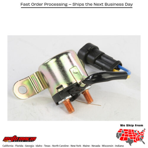 Starter Solenoid Switch Polaris Rzr 900 Rzr 900 S Ranger Crew 500 4x4 Rzr 4 800 Rzr Xp 900 Rzr 570 Ranger Xp 900 Rzr Xp 4 900 Ranger 570 Ranger Crew 900 Ranger Crew 800 4x4 Rzr 800 Rzr 800 S Ranger Xp 800 Scrambler 500 4x4 Sportsman 500 Ho 2x4 Sportsman X2 Mpn: 65-503Fitment Polaris Rzr 900 2014 2015 2016Polaris Rzr 900 S 2015 2016Polaris Ranger Crew 500 4x4 2011 2012 2013Polaris Rzr 4 800 2010 2011 2012 2013Polaris Rzr Xp 900 2011 2012 2013Polaris Rzr 570 2012 2013 2014 2015 2016Polaris Ranger Xp 900 2013 2014Polaris Rzr Xp 4 900 2013Polaris Ranger 570 2014 2015 2016Polaris Ranger Crew 900 2014Polaris Ranger Crew 800 4x4 2010 2011 2012 2013 2014Polaris Rzr 800 2008 2009 2010 2011 2012 2013 2014Polaris Rzr 800 S 2009 2010 2011 2012 2013 2014Polaris Ranger Xp 800 2012Polaris Scrambler 500 4x4 2007 2008 2009 2010 2011 2012Polaris Sportsman 500 Ho 2x4 2008 2009 2010 2011 2012 2013Polaris Sportsman X2 550 2010Polaris Sportsman Big Boss 6x6 800 2009 2010 2011 2012 2013 2014Polaris Trail Blazer 330 2008 2009 2010 2011 2012 2013Polaris Trail Boss 330 2007 2008 2009 2010 2011 2012 2013Polaris Ranger 700 6x6 2006 2007 2008 2009Polaris Ranger Xp 700 2006 2007Polaris Sportsman X2 500 2006 2007 2008 2009Polaris Sportsman 500 Efi 2006 2007 2008 2009Polaris Sportsman Xp 550 2009Polaris Sportsman Touring 800 2008 2009Polaris Sportsman X2 800 Efi 2007 2008 2009Polaris Ranger 500 2x4 2007 2008 2009Polaris Sportsman 6x6 500 2007 2008Polaris Ranger 500 4x4 2007Polaris Ranger 700 4x4 2007 2009 2008Polaris Sportsman 450 2007Polaris Sportsman 700 Efi 4x4 2007Polaris Sportsman 800 Efi 2007 2010 2011 2012 2013 2014Polaris Ranger 400 4x4 [Midsize] 2010 2011 2012 2013 2014Polaris Ranger 500 4x4 Efi 2006 2007 2008 2009 2010 2012 2011Polaris Ranger 500 4x4 Efi [Midsize] 2013Polaris Hawkeye 325 2x4 2015Polaris Rzr Xp 1000 2014 2015 2016Polaris Ranger 800 4x4 2014 2013  Mpn: 65-503Fitment Polaris Rzr 900 2014 2015 2016Polaris Rzr 900 S 2015 2016Polaris Ranger Crew 500 4x4 2011 2012 2013Polaris Rzr 4 800 2010 2011 2012 2013Polaris Rzr Xp 900 2011 2012 2013Polaris Rzr 570 2012 2013 2014 2015 2016Polaris Ranger Xp 900 2013 2014Polaris Rzr Xp 4 900 2013Polaris Ranger 570 2014 2015 2016Polaris Ranger Crew 900 2014Polaris Ranger Crew 800 4x4 2010 2011 2012 2013 2014Polaris Rzr 800 2008 2009 2010 2011 2012 2013 2014Polaris Rzr 800 S 2009 2010 2011 2012 2013 2014Polaris Ranger Xp 800 2012Polaris Scrambler 500 4x4 2007 2008 2009 2010 2011 2012Polaris Sportsman 500 Ho 2x4 2008 2009 2010 2011 2012 2013Polaris Sportsman X2 550 2010Polaris Sportsman Big Boss 6x6 800 2009 2010 2011 2012 2013 2014Polaris Trail Blazer 330 2008 2009 2010 2011 2012 2013Polaris Trail Boss 330 2007 2008 2009 2010 2011 2012 2013Polaris Ranger 700 6x6 2006 2007 2008 2009Polaris Ranger Xp 700 2006 2007Polaris Sportsman X2 500 2006 2007 2008 2009Polaris Sportsman 500 Efi 2006 2007 2008 2009Polaris Sportsman Xp 550 2009Polaris Sportsman Touring 800 2008 2009Polaris Sportsman X2 800 Efi 2007 2008 2009Polaris Ranger 500 2x4 2007 2008 2009Polaris Sportsman 6x6 500 2007 2008Polaris Ranger 500 4x4 2007Polaris Ranger 700 4x4 2007 2009 2008Polaris Sportsman 450 2007Polaris Sportsman 700 Efi 4x4 2007Polaris Sportsman 800 Efi 2007 2010 2011 2012 2013 2014Polaris Ranger 400 4x4 [Midsize] 2010 2011 2012 2013 2014Polaris Ranger 500 4x4 Efi 2006 2007 2008 2009 2010 2012 2011Polaris Ranger 500 4x4 Efi [Midsize] 2013Polaris Hawkeye 325 2x4 2015Polaris Rzr Xp 1000 2014 2015 2016Polaris Ranger 800 4x4 2014 2013