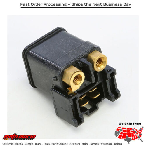 Starter Solenoid Ktm 350 Exc-F 350 Xcf-W 350 Xc-F 1190 Rc8 R 990 Smt 250 Sx 250 Sx-F 250 Xc 250 Xc-W 250 Xcf-W 300 Xc 300 Xc-W 400 Xc-W 4-Stroke 1190 Rc8 450 Sx-F 450 Sx Atv 450 Xcf-W 505 Sx Atv 200 Xc 250 Xc-F 525 Xc Atv 525 Xc-W 4-Stroke 400 Exc 4-Stroke Mpn: 65-601Fitment Ktm 350 Exc-F 2012 2013Ktm 350 Xcf-W 2012 2013Ktm 350 Xc-F 2012 2013Ktm 1190 Rc8 R 2010 2011 2012Ktm 990 Smt 2012Ktm 250 Sx 2003 2004 2005 2006Ktm 250 Sx-F 2005 2006Ktm 250 Xc 2006 2007 2008 2009 2010 2011 2012 2013Ktm 250 Xc-W 2006 2007 2008 2009 2010 2011 2012 2013Ktm 250 Xcf-W 2006 2007 2008 2009 2010 2011 2012 2013Ktm 300 Xc 2006 2007 2008 2009 2010 2011 2012 2013Ktm 300 Xc-W 2006 2007 2008 2009 2010 2011 2012 2013Ktm 400 Xc-W 4-Stroke 2007Ktm 1190 Rc8 2008 2009 2010Ktm 450 Sx-F 2003 2004 2005 2006 2007Ktm 450 Sx Atv 2010Ktm 450 Xcf-W 2006 2007Ktm 505 Sx Atv 2010Ktm 200 Xc 2006Ktm 250 Xc-F 2007 2008 2009 2012 2013 2014 2015 2010 2011Ktm 525 Xc Atv 2008 2009 2007Ktm 525 Xc-W 4-Stroke 2007Ktm 400 Exc 4-Stroke 2000 2001 2002 2003 2004 2005 2006Ktm 525 Exc 4-Stroke 2003 2004 2005 2006 2007Ktm 525 Sx 4-Stroke 2003 2004 2005 2006Ktm 200 Exc 2003 2004 2005Ktm 250 Exc 2003 2004 2005Ktm 250 Exc-F 2003 2004 2005Ktm 300 Exc 2003 2004 2005 2008Ktm 300 Mxc 2003 2004 2005Ktm 450 Exc-F 2003 2004 2005 2006 2007Ktm 450 Mxc 4-Stroke 2003 2004 2005Ktm 525 Mxc 4-Stroke 2003 2004 2005Ktm 200 Sx 2003 2004Ktm 200 Mxc 2003Ktm 250 Mxc 2003Ktm 200 Xc-W 2006 2013Ktm 400 Mxc 4-Stroke 2001 2002Ktm 400 Sx 4-Stroke 2000 2001 2002Ktm 520 Exc 4-Stroke 2000 2001 2002Ktm 520 Mxc 4-Stroke 2000 2001 2002Ktm 520 Sx 4-Stroke 2000 2001 2002Ktm 950 Supermoto R 2007Ktm 500 Exc-F 2005Ktm 450 Xc-F 2004 2005  Mpn: 65-601Fitment Ktm 350 Exc-F 2012 2013Ktm 350 Xcf-W 2012 2013Ktm 350 Xc-F 2012 2013Ktm 1190 Rc8 R 2010 2011 2012Ktm 990 Smt 2012Ktm 250 Sx 2003 2004 2005 2006Ktm 250 Sx-F 2005 2006Ktm 250 Xc 2006 2007 2008 2009 2010 2011 2012 2013Ktm 250 Xc-W 2006 2007 2008 2009 2010 2011 2012 2013Ktm 250 Xcf-W 2006 2007 2008 2009 2010 2011 2012 2013Ktm 300 Xc 2006 2007 2008 2009 2010 2011 2012 2013Ktm 300 Xc-W 2006 2007 2008 2009 2010 2011 2012 2013Ktm 400 Xc-W 4-Stroke 2007Ktm 1190 Rc8 2008 2009 2010Ktm 450 Sx-F 2003 2004 2005 2006 2007Ktm 450 Sx Atv 2010Ktm 450 Xcf-W 2006 2007Ktm 505 Sx Atv 2010Ktm 200 Xc 2006Ktm 250 Xc-F 2007 2008 2009 2012 2013 2014 2015 2010 2011Ktm 525 Xc Atv 2008 2009 2007Ktm 525 Xc-W 4-Stroke 2007Ktm 400 Exc 4-Stroke 2000 2001 2002 2003 2004 2005 2006Ktm 525 Exc 4-Stroke 2003 2004 2005 2006 2007Ktm 525 Sx 4-Stroke 2003 2004 2005 2006Ktm 200 Exc 2003 2004 2005Ktm 250 Exc 2003 2004 2005Ktm 250 Exc-F 2003 2004 2005Ktm 300 Exc 2003 2004 2005 2008Ktm 300 Mxc 2003 2004 2005Ktm 450 Exc-F 2003 2004 2005 2006 2007Ktm 450 Mxc 4-Stroke 2003 2004 2005Ktm 525 Mxc 4-Stroke 2003 2004 2005Ktm 200 Sx 2003 2004Ktm 200 Mxc 2003Ktm 250 Mxc 2003Ktm 200 Xc-W 2006 2013Ktm 400 Mxc 4-Stroke 2001 2002Ktm 400 Sx 4-Stroke 2000 2001 2002Ktm 520 Exc 4-Stroke 2000 2001 2002Ktm 520 Mxc 4-Stroke 2000 2001 2002Ktm 520 Sx 4-Stroke 2000 2001 2002Ktm 950 Supermoto R 2007Ktm 500 Exc-F 2005Ktm 450 Xc-F 2004 2005