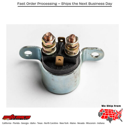 Starter Solenoid Can-Am Bombardier Maverick 1000 Xmr Outlander 800 Xmr [Irs] Spyder F3 Outlander 450 L [Irs] Outlander 500 L [Irs] Outlander 450 L Dps [Irs] Outlander 500 L Dps [Irs] Outlander L Max 450 [Irs] Outlander L Max 450 Dps [Irs] Outlander 570 L [ Mpn: 65-604Fitment Can-Am Maverick 1000 Xmr 2015 2016 2014Can-Am Outlander 800 Xmr [Irs] 2015 2012 2011Can-Am Spyder F3 2015 2016Can-Am Outlander 450 L [Irs] 2015 2016Can-Am Outlander 500 L [Irs] 2015Can-Am Outlander 450 L Dps [Irs] 2015 2016Can-Am Outlander 500 L Dps [Irs] 2015Can-Am Outlander L Max 450 [Irs] 2015Can-Am Outlander L Max 450 Dps [Irs] 2015Can-Am Outlander 570 L [Irs] 2016Can-Am Outlander 570 L Dps [Irs] 2016Can-Am Outlander 570 L Xmr [Irs] 2016Can-Am Outlander 570 Xt [Irs] 2016Can-Am Outlander Max 570 Dps [Irs] 2016Can-Am Outlander L Max 570 Dps [Irs] 2016Can-Am Outlander Max 570 Xt [Irs] 2016Can-Am Outlander 850 Dps [Irs] 2016Can-Am Outlander 850 Xmr [Irs] 2016Can-Am Outlander 850 Xt [Irs] 2016Can-Am Outlander 850 Xt-P [Irs] 2016Can-Am Outlander Max 850 Xt [Irs] 2016Can-Am Outlander Max 850 Xt-P [Irs] 2016Can-Am Renegade 850 Xxc [Irs] 2016Can-Am Maverick 1000 Xds 2015 2016Can-Am Renegade 570 [Irs] 2016Can-Am Outlander 500 2011 2012 2013 2014 2007 2008Can-Am Outlander 500 Dps 2013 2014 2015Can-Am Outlander 500 Xt 2011 2012 2013 2014 2015 2007 2008 2009 2010Can-Am Outlander 650 [Irs] 2011 2012 2013 2014 2015 2016Can-Am Outlander 650 Dps [Irs] 2013 2014 2015 2016Can-Am Outlander 650 Xt [Irs] 2011 2012 2013 2014 2015 2016Can-Am Outlander 800 [Irs] 2011 2012 2013 2014 2015 2008 2007Can-Am Outlander 800 Dps [Irs] 2013 2014 2015Can-Am Outlander 800 Xxc [Irs] 2011Can-Am Outlander 800 Xt [Irs] 2011 2013 2014 2015 2012 2008 2007Can-Am Outlander 800 Xt-P [Irs] 2011 2013 2014 2015Can-Am Outlander 1000 Dps [Irs] 2013 2014 2015Can-Am Outlander 1000 Xt [Irs] 2013 2014 2015 2016 2012Can-Am Outlander 1000 Xt-P [Irs] 2013 2014 2015Can-Am Outlander 1000 Xmr [Irs] 2013 2014 2015Can-Am Outlander Max 500 [Irs] 2011 2013 2014 2012 2010 2009 2008 2007Can-Am Outlander Max 500 Dps [Irs] 2013 2014 2015Can-Am Outlander Max 500 Xt [Irs] 2011 2012 2013 2014 2015 2007 2008 2009 2010Can-Am Outlander Max 650 [Irs] 2011 2012 2013 2014 2015Can-Am Outlander Max 650 Dps [Irs] 2013 2014 2015 2016Can-Am Outlander Max 650 Xt [Irs] 2011 2012 2013 2014 2016 2015Can-Am Outlander Max 650 Xt-P [Irs] 2011 2012 2016Can-Am Outlander Max 800 [Irs] 2011 2012 2008 2007Can-Am Outlander Max 800 Ltd [Irs] 2011 2012Can-Am Outlander Max 800 Dps [Irs] 2015Can-Am Outlander Max 1000 Dps [Irs] 2013 2014 2015Can-Am Outlander Max 1000 Xt [Irs] 2013 2014 2015 2016Can-Am Outlander Max 1000 Xt-P [Irs] 2013 2014 2015 2016Can-Am Outlander Max 1000 Ltd [Irs] 2013 2015 2016 2014Can-Am Renegade 500 [Irs] 2011 2012 2015 2010 2009 2008Can-Am Renegade 1000 [Irs] 2013 2014 2015 2012Can-Am Renegade 1000 Xxc [Irs] 2013 2014 2015 2016 2012Can-Am Commander 1000 2011 2013 2014 2015 2012Can-Am Commander 1000 X 2011 2012 2013Can-Am Spyder St 2013 2014 2015Can-Am Spyder St-S 2013 2014 2015Can-Am Maverick 1000 2013 2014 2015 2016Can-Am Maverick 1000 Xrs 2013 2014 2015Can-Am Commander 1000 Dps 2013 2014 2015 2016Can-Am Commander 1000 Ltd 2013 2014 2015 2016 2012Can-Am Commander 1000 Xt-P 2014 2015 2016Can-Am Maverick 1000 Xxc 2016Can-Am Maverick 1000 Xrs Dps 2014 2015Can-Am Outlander 650 Xmr [Irs] 2014 2015 2016 2013Bombardier Outlander 800 [Irs] 2006Bombardier Outlander 800 Xt [Irs] 2006Bombardier Ds 650 2002 2003 2004 2005 2000 2001Bombardier Ds 650 Baja 2004Bombardier Ds 650 Baja X 2004Can-Am Outlander 500 Xt-P 2010Can-Am Ds 450 2009 2010 2011 2012 2014 2015 2008Can-Am Outlander Max 400 Ho Efi Xt [Irs] 2008Can-Am Outlander Max 500 Ltd [Irs] 2010Can-Am Outlander Max 500 Xt-P [Irs] 2010Can-Am Renegade 800 [Irs] 2007 2008 2015 2014 2011Can-Am Renegade 800 X [Irs] 2008 2009Can-Am Spyder Rs 2010 2011 2012 2013 2014 2015Can-Am Spyder Rs-S 2011 2012 2013 2014 2015Can-Am Spyder Rt 2010 2011 2013 2014 2015 2016Can-Am Spyder Rt-S 2010 2011 2013 2014 2015 2016Can-Am Spyder Gs 2008 2009Can-Am Outlander 400 Ho 4x4 Efi [Irs] 2009 2010 2015Can-Am Outlander 400 Ho 4x4 Efi Xt [Irs] 2008 2009 2010Can-Am Outlander 570 Dps [Irs] 2016Can-Am Renegade 570 Xxc [Irs] 2016Can-Am Outlander Max 400 Efi [Irs] 2009 2010 2011Can-Am Commander 800 Dps 2016 2015 2014Can-Am Commander 800 2016 2015 2014Can-Am Commander 800 Xt 2016 2015 2014Can-Am Maverick 1000 Xxc Dps 2015 2014Can-Am Renegade 800 Xxc [Irs] 2015 2014 2013Can-Am Outlander 650 Xt-P [Irs] 2011Can-Am Outlander Max 800 Xt [Irs] 2008 2007  Mpn: 65-604Fitment Can-Am Maverick 1000 Xmr 2015 2016 2014Can-Am Outlander 800 Xmr [Irs] 2015 2012 2011Can-Am Spyder F3 2015 2016Can-Am Outlander 450 L [Irs] 2015 2016Can-Am Outlander 500 L [Irs] 2015Can-Am Outlander 450 L Dps [Irs] 2015 2016Can-Am Outlander 500 L Dps [Irs] 2015Can-Am Outlander L Max 450 [Irs] 2015Can-Am Outlander L Max 450 Dps [Irs] 2015Can-Am Outlander 570 L [Irs] 2016Can-Am Outlander 570 L Dps [Irs] 2016Can-Am Outlander 570 L Xmr [Irs] 2016Can-Am Outlander 570 Xt [Irs] 2016Can-Am Outlander Max 570 Dps [Irs] 2016Can-Am Outlander L Max 570 Dps [Irs] 2016Can-Am Outlander Max 570 Xt [Irs] 2016Can-Am Outlander 850 Dps [Irs] 2016Can-Am Outlander 850 Xmr [Irs] 2016Can-Am Outlander 850 Xt [Irs] 2016Can-Am Outlander 850 Xt-P [Irs] 2016Can-Am Outlander Max 850 Xt [Irs] 2016Can-Am Outlander Max 850 Xt-P [Irs] 2016Can-Am Renegade 850 Xxc [Irs] 2016Can-Am Maverick 1000 Xds 2015 2016Can-Am Renegade 570 [Irs] 2016Can-Am Outlander 500 2011 2012 2013 2014 2007 2008Can-Am Outlander 500 Dps 2013 2014 2015Can-Am Outlander 500 Xt 2011 2012 2013 2014 2015 2007 2008 2009 2010Can-Am Outlander 650 [Irs] 2011 2012 2013 2014 2015 2016Can-Am Outlander 650 Dps [Irs] 2013 2014 2015 2016Can-Am Outlander 650 Xt [Irs] 2011 2012 2013 2014 2015 2016Can-Am Outlander 800 [Irs] 2011 2012 2013 2014 2015 2008 2007Can-Am Outlander 800 Dps [Irs] 2013 2014 2015Can-Am Outlander 800 Xxc [Irs] 2011Can-Am Outlander 800 Xt [Irs] 2011 2013 2014 2015 2012 2008 2007Can-Am Outlander 800 Xt-P [Irs] 2011 2013 2014 2015Can-Am Outlander 1000 Dps [Irs] 2013 2014 2015Can-Am Outlander 1000 Xt [Irs] 2013 2014 2015 2016 2012Can-Am Outlander 1000 Xt-P [Irs] 2013 2014 2015Can-Am Outlander 1000 Xmr [Irs] 2013 2014 2015Can-Am Outlander Max 500 [Irs] 2011 2013 2014 2012 2010 2009 2008 2007Can-Am Outlander Max 500 Dps [Irs] 2013 2014 2015Can-Am Outlander Max 500 Xt [Irs] 2011 2012 2013 2014 2015 2007 2008 2009 2010Can-Am Outlander Max 650 [Irs] 2011 2012 2013 2014 2015Can-Am Outlander Max 650 Dps [Irs] 2013 2014 2015 2016Can-Am Outlander Max 650 Xt [Irs] 2011 2012 2013 2014 2016 2015Can-Am Outlander Max 650 Xt-P [Irs] 2011 2012 2016Can-Am Outlander Max 800 [Irs] 2011 2012 2008 2007Can-Am Outlander Max 800 Ltd [Irs] 2011 2012Can-Am Outlander Max 800 Dps [Irs] 2015Can-Am Outlander Max 1000 Dps [Irs] 2013 2014 2015Can-Am Outlander Max 1000 Xt [Irs] 2013 2014 2015 2016Can-Am Outlander Max 1000 Xt-P [Irs] 2013 2014 2015 2016Can-Am Outlander Max 1000 Ltd [Irs] 2013 2015 2016 2014Can-Am Renegade 500 [Irs] 2011 2012 2015 2010 2009 2008Can-Am Renegade 1000 [Irs] 2013 2014 2015 2012Can-Am Renegade 1000 Xxc [Irs] 2013 2014 2015 2016 2012Can-Am Commander 1000 2011 2013 2014 2015 2012Can-Am Commander 1000 X 2011 2012 2013Can-Am Spyder St 2013 2014 2015Can-Am Spyder St-S 2013 2014 2015Can-Am Maverick 1000 2013 2014 2015 2016Can-Am Maverick 1000 Xrs 2013 2014 2015Can-Am Commander 1000 Dps 2013 2014 2015 2016Can-Am Commander 1000 Ltd 2013 2014 2015 2016 2012Can-Am Commander 1000 Xt-P 2014 2015 2016Can-Am Maverick 1000 Xxc 2016Can-Am Maverick 1000 Xrs Dps 2014 2015Can-Am Outlander 650 Xmr [Irs] 2014 2015 2016 2013Bombardier Outlander 800 [Irs] 2006Bombardier Outlander 800 Xt [Irs] 2006Bombardier Ds 650 2002 2003 2004 2005 2000 2001Bombardier Ds 650 Baja 2004Bombardier Ds 650 Baja X 2004Can-Am Outlander 500 Xt-P 2010Can-Am Ds 450 2009 2010 2011 2012 2014 2015 2008Can-Am Outlander Max 400 Ho Efi Xt [Irs] 2008Can-Am Outlander Max 500 Ltd [Irs] 2010Can-Am Outlander Max 500 Xt-P [Irs] 2010Can-Am Renegade 800 [Irs] 2007 2008 2015 2014 2011Can-Am Renegade 800 X [Irs] 2008 2009Can-Am Spyder Rs 2010 2011 2012 2013 2014 2015Can-Am Spyder Rs-S 2011 2012 2013 2014 2015Can-Am Spyder Rt 2010 2011 2013 2014 2015 2016Can-Am Spyder Rt-S 2010 2011 2013 2014 2015 2016Can-Am Spyder Gs 2008 2009Can-Am Outlander 400 Ho 4x4 Efi [Irs] 2009 2010 2015Can-Am Outlander 400 Ho 4x4 Efi Xt [Irs] 2008 2009 2010Can-Am Outlander 570 Dps [Irs] 2016Can-Am Renegade 570 Xxc [Irs] 2016Can-Am Outlander Max 400 Efi [Irs] 2009 2010 2011Can-Am Commander 800 Dps 2016 2015 2014Can-Am Commander 800 2016 2015 2014Can-Am Commander 800 Xt 2016 2015 2014Can-Am Maverick 1000 Xxc Dps 2015 2014Can-Am Renegade 800 Xxc [Irs] 2015 2014 2013Can-Am Outlander 650 Xt-P [Irs] 2011Can-Am Outlander Max 800 Xt [Irs] 2008 2007