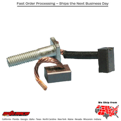 Starter Brush Kawasaki Honda Suzuki Yamaha Z800 Cbr600f Hurricane Trx300 Fourtrax Atc250es Big Red Atc250sx Trx250 Z1000 Zx600 Ninja Zx-6r Zx600 Zz-R 600 Zx750 Ninja Zx-7r Zx600 Ninja Zx-6 Zx750 Ninja Zx-7 Zx750f Ninja 750r Zl900a Eliminator Klf300b Bayou  Mpn: 70-107Fitment Kawasaki Z800 2016Honda Cbr600f Hurricane 1987 1988 1989 1990Honda Trx300 Fourtrax 1988 1989 1990 1991 1992 1993 1994 1995 1996 1997 1998 1999 2000Honda Atc250es Big Red 1985 1986 1987Honda Atc250sx 1985 1986 1987Honda Trx250 1985 1986 1987Kawasaki Z1000 2003 2004 2005 2006 2007 2008Kawasaki Zx600 Ninja Zx-6r 1995 1996 1997Kawasaki Zx600 Zz-R 600 2003 2004Kawasaki Zx750 Ninja Zx-7r 1991 1992 1993 1994 1995Kawasaki Zx600 Ninja Zx-6 1990 1991 1992 1993 1994 1995 1996 1997 1998 1999 2000 2001 2002Kawasaki Zx750 Ninja Zx-7 1989 1990Kawasaki Zx750f Ninja 750r 1987 1988 1989 1990Kawasaki Zl900a Eliminator 1985 1986Kawasaki Klf300b Bayou 2x4 [Sra] 1988 1989 1990 1991 1992 1993 1994 1995 1996 1997 1998 1999 2000 2001 2002 2003 2004Kawasaki Klf300c Bayou 4x4 [Sra] 1989 1990 1991 1992 1993 1994 1995 1996 1997 1998 1999 2000 2001 2002 2003 2004Suzuki Gsx-R750 1988 1989 1990 1991 1992Suzuki Gs500e 1989 1990 1991 1992 1993 1994Suzuki Gs450l 1980 1981 1982 1983 1985 1986 1987 1988Suzuki Gs1150e 1984 1985 1986 1983Suzuki Gs550e 1983 1984 1985 1986Suzuki Gs550es 1983 1984 1985 1986Suzuki Gs550l 1981 1982 1979 1980 1983 1985 1986 1984Suzuki Gs300l 1982 1983 1985 1984Suzuki Gs700e 1985Suzuki Gs700es 1985Suzuki Gs850gl 1980 1981 1982 1983 1984Suzuki Gs1100e 1980 1981 1982 1983Suzuki Gs1100g 1982 1983Suzuki Gs1100gk 1982 1983 1984Suzuki Lt-F160 Quadrunner 1991 1992 1993 1994 1995 1996 1997 1998 1999Suzuki Gs1100gl 1983Suzuki Gs1100s Katana 1983Suzuki Gs450e 1980 1981 1982 1983Suzuki Gs650g 1981 1982 1983Suzuki Gs650gl 1981 1982 1983Suzuki Gs650m Katana 1983Suzuki Gs750e 1983Suzuki Gs750es 1983Suzuki Gs750s Katana 1983Suzuki Gs750t 1982 1983Suzuki Gs850g 1979 1980 1981 1982 1983Suzuki Gs1000s Katana 1982Suzuki Gs450t 1981 1982 1983Suzuki Gs550m 1982Suzuki Gs650e 1981 1982Suzuki Gs1000g 1980 1981Suzuki Gs1000gl 1980 1981Suzuki Gs450s 1980 1981 1982Suzuki Gs550t 1981Suzuki Gs750l 1979 1980 1981Suzuki Gs1000e 1978 1979 1980Suzuki Gs1100l 1980Suzuki Gs1000 1978 1979 1980Suzuki Gs1000l 1979Suzuki Lt230e Quadrunner 1987 1988 1989 1990 1991 1992 1993Suzuki Lt160e 1989 1990 1991 1992Yamaha Xj700 Maxim 1985 1986Yamaha Xj700x Maxim X 1985 1986Yamaha Xj650 Maxim 1980 1981 1982 1983 1984Yamaha Xj650l Turbo Seca 1982 1983 1984Yamaha Xj750 Maxim 1982 1983Yamaha Xj750m Mid-Max 1983Yamaha Xj750r Seca 1981 1982 1983Yamaha Xj900 Seca 1983Yamaha Xz550r Vision 1982 1983Yamaha Yfm400fb Big Bear 4wd [Sra] 2000 2001 2002 2003 2004 2005 2006Yamaha Yfm400fa Kodiak 4wd [Sra] 1993 1994 1995 1996 1997 1998 1999Yamaha Yfm350fx Wolverine 4wd [Sra] 1995 1996 1997 1998 1999 2000 2001 2002 2003 2004Yamaha Yfm350x Warrior 1987 1988 1989 1990 1991 1992 1993 1994 1995 1996 1997 1998 1999 2000 2001 2002 2003 2004Yamaha Yfm400 Big Bear 2wd [Sra] 2000 2001 2002 2003 2004Yamaha Yfm350fw Big Bear 4wd [Sra] 1987 1988 1989 1990 1991 1992 1993 1994 1995 1996 1997 1998 1999Yamaha Yfm350r Raptor 2004 2005 2006 2008 2009 2010 2011 2012 2013Yamaha Yfm350u Big Bear 2wd [Sra] 1998 1999Yamaha Yfm350er Moto-4 1987 1988 1989 1990 1991 1992 1993 1994 1995Yamaha Yfp350 Terra Pro 1988  Mpn: 70-107Fitment Kawasaki Z800 2016Honda Cbr600f Hurricane 1987 1988 1989 1990Honda Trx300 Fourtrax 1988 1989 1990 1991 1992 1993 1994 1995 1996 1997 1998 1999 2000Honda Atc250es Big Red 1985 1986 1987Honda Atc250sx 1985 1986 1987Honda Trx250 1985 1986 1987Kawasaki Z1000 2003 2004 2005 2006 2007 2008Kawasaki Zx600 Ninja Zx-6r 1995 1996 1997Kawasaki Zx600 Zz-R 600 2003 2004Kawasaki Zx750 Ninja Zx-7r 1991 1992 1993 1994 1995Kawasaki Zx600 Ninja Zx-6 1990 1991 1992 1993 1994 1995 1996 1997 1998 1999 2000 2001 2002Kawasaki Zx750 Ninja Zx-7 1989 1990Kawasaki Zx750f Ninja 750r 1987 1988 1989 1990Kawasaki Zl900a Eliminator 1985 1986Kawasaki Klf300b Bayou 2x4 [Sra] 1988 1989 1990 1991 1992 1993 1994 1995 1996 1997 1998 1999 2000 2001 2002 2003 2004Kawasaki Klf300c Bayou 4x4 [Sra] 1989 1990 1991 1992 1993 1994 1995 1996 1997 1998 1999 2000 2001 2002 2003 2004Suzuki Gsx-R750 1988 1989 1990 1991 1992Suzuki Gs500e 1989 1990 1991 1992 1993 1994Suzuki Gs450l 1980 1981 1982 1983 1985 1986 1987 1988Suzuki Gs1150e 1984 1985 1986 1983Suzuki Gs550e 1983 1984 1985 1986Suzuki Gs550es 1983 1984 1985 1986Suzuki Gs550l 1981 1982 1979 1980 1983 1985 1986 1984Suzuki Gs300l 1982 1983 1985 1984Suzuki Gs700e 1985Suzuki Gs700es 1985Suzuki Gs850gl 1980 1981 1982 1983 1984Suzuki Gs1100e 1980 1981 1982 1983Suzuki Gs1100g 1982 1983Suzuki Gs1100gk 1982 1983 1984Suzuki Lt-F160 Quadrunner 1991 1992 1993 1994 1995 1996 1997 1998 1999Suzuki Gs1100gl 1983Suzuki Gs1100s Katana 1983Suzuki Gs450e 1980 1981 1982 1983Suzuki Gs650g 1981 1982 1983Suzuki Gs650gl 1981 1982 1983Suzuki Gs650m Katana 1983Suzuki Gs750e 1983Suzuki Gs750es 1983Suzuki Gs750s Katana 1983Suzuki Gs750t 1982 1983Suzuki Gs850g 1979 1980 1981 1982 1983Suzuki Gs1000s Katana 1982Suzuki Gs450t 1981 1982 1983Suzuki Gs550m 1982Suzuki Gs650e 1981 1982Suzuki Gs1000g 1980 1981Suzuki Gs1000gl 1980 1981Suzuki Gs450s 1980 1981 1982Suzuki Gs550t 1981Suzuki Gs750l 1979 1980 1981Suzuki Gs1000e 1978 1979 1980Suzuki Gs1100l 1980Suzuki Gs1000 1978 1979 1980Suzuki Gs1000l 1979Suzuki Lt230e Quadrunner 1987 1988 1989 1990 1991 1992 1993Suzuki Lt160e 1989 1990 1991 1992Yamaha Xj700 Maxim 1985 1986Yamaha Xj700x Maxim X 1985 1986Yamaha Xj650 Maxim 1980 1981 1982 1983 1984Yamaha Xj650l Turbo Seca 1982 1983 1984Yamaha Xj750 Maxim 1982 1983Yamaha Xj750m Mid-Max 1983Yamaha Xj750r Seca 1981 1982 1983Yamaha Xj900 Seca 1983Yamaha Xz550r Vision 1982 1983Yamaha Yfm400fb Big Bear 4wd [Sra] 2000 2001 2002 2003 2004 2005 2006Yamaha Yfm400fa Kodiak 4wd [Sra] 1993 1994 1995 1996 1997 1998 1999Yamaha Yfm350fx Wolverine 4wd [Sra] 1995 1996 1997 1998 1999 2000 2001 2002 2003 2004Yamaha Yfm350x Warrior 1987 1988 1989 1990 1991 1992 1993 1994 1995 1996 1997 1998 1999 2000 2001 2002 2003 2004Yamaha Yfm400 Big Bear 2wd [Sra] 2000 2001 2002 2003 2004Yamaha Yfm350fw Big Bear 4wd [Sra] 1987 1988 1989 1990 1991 1992 1993 1994 1995 1996 1997 1998 1999Yamaha Yfm350r Raptor 2004 2005 2006 2008 2009 2010 2011 2012 2013Yamaha Yfm350u Big Bear 2wd [Sra] 1998 1999Yamaha Yfm350er Moto-4 1987 1988 1989 1990 1991 1992 1993 1994 1995Yamaha Yfp350 Terra Pro 1988