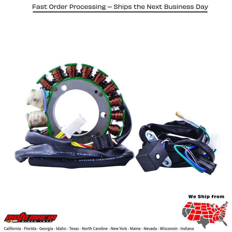 STATOR STATOR+PICKUP+CONNECTOR Kawasaki KLR650 1987-2007