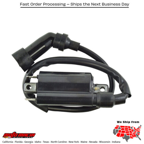 EXTERNAL IGNITION COIL W/SPARK PLUG CAP Suzuki DR200SE 1996-2009 Yamaha XT600 1990-1995