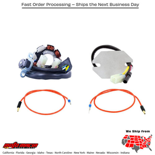 40W AC/DC STATOR LIGHTING KIT STATOR+REGULATOR+PICKUP Honda CRF250X 2004-2017