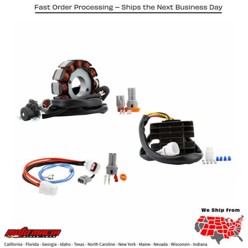 STATOR+REGULATOR Yamaha YFZ450 2004-2009 Yamaha YFZ450 SE 2007-2008 Yamaha YFZ450 Bill Balance Edition 2006-2007 Yamaha YFZ450 SE2 2007-2008