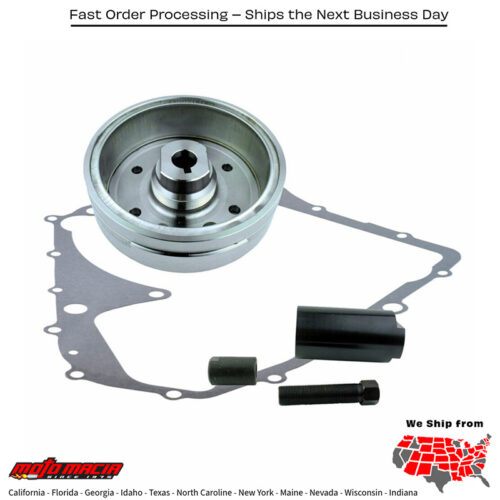 FLYWHEEL+PULLER+GASKET Arctic Cat 400 4X4 Auto 2003-2006 Arctic Cat 400 4X4 Auto TBX 2004-2006 Arctic Cat 400 4X4 TRV 2006-2007 Arctic Cat 375 4X4 Auto 2002-2002 Suzuki LT-A400 Eiger 2X4 Auto [SRA] 2002-2007 Suzuki LT-A400F Eiger 4X4 Auto [