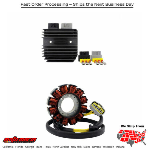 STATOR+REGULATOR Can-Am Maverick Sport 1000 2020-2022 Can-Am Maverick Trail 800 2020-2021 Can-Am Maverick Trail 1000 2020-2020 Can-Am Defender HD8 2020-2021 Can-Am Defender HD10 DPS 2020-2023 Can-Am Defender HD10 XT 2020-2023 Can-Am Defende