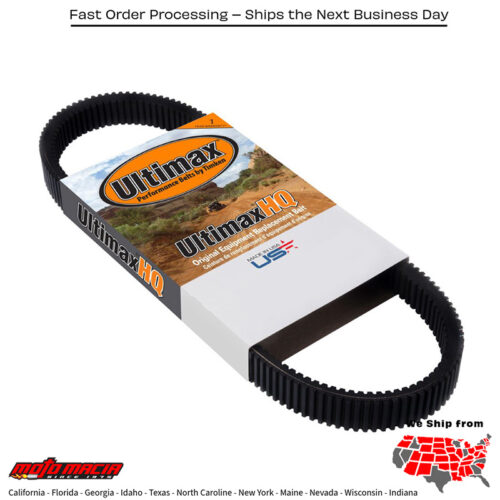 Ultimax Hq Drive Belt Kawasaki Suzuki Kvf750 Brute Force 4x4i Eps [Irs] Krf