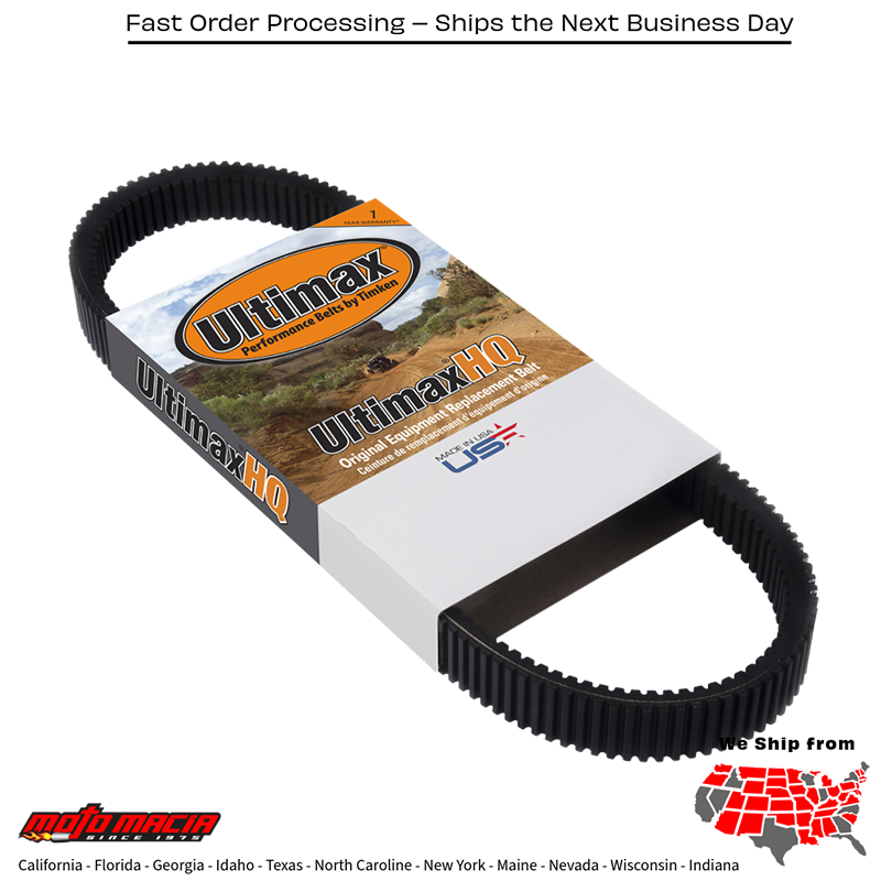 Ua Drive Belt Arctic Cat Prowler Pro Ltd 2022-2022 X