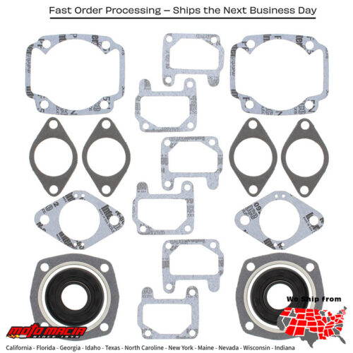 Gasket Set S/M A/C 400/440 Arctic Cat Panther/Puma/Cheetah (Kawaski) Fc/2 7 more