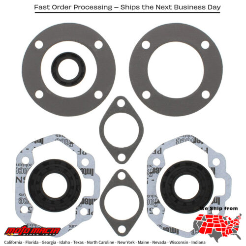 Gasket Kit-Rotax 345fa Rotary Valve Moto Ski Sonic/345 Fc/2 75-78 Ski-Doo T more