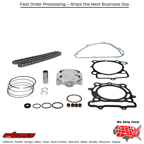 Top End Kit Forged 76.95/Std 13.8:1 Kawasaki Kx250f 2015-2016