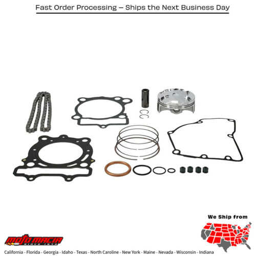 Top End Kit Forged 76.95/Std 13.75:1 Suzuki Rm-Z250 2016-2018
