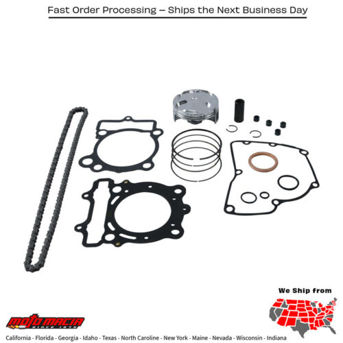 Top End Kit Forged 76.96/Std 13.75:1 Suzuki Rm-Z250 2016-2018