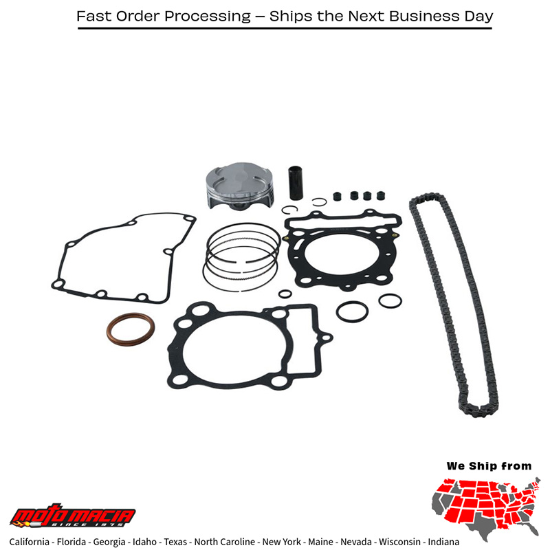 Top End Kit Gp Rc Forged 76.96/Std 13.75:1 Suzuki Rm-Z250 2016-2018