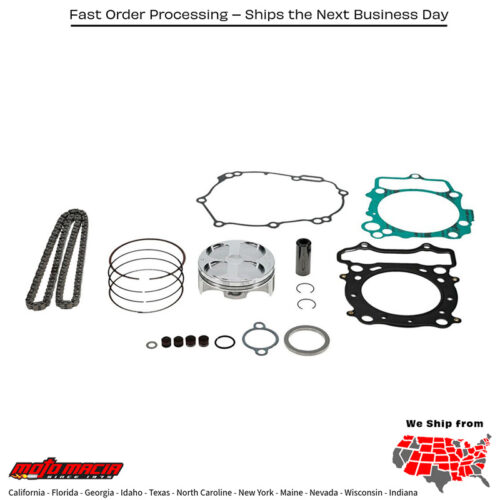 Top End Kit 76.95/Std 13.8:1 Yamaha Wr250f 2020-2024 Yz250f 2 more