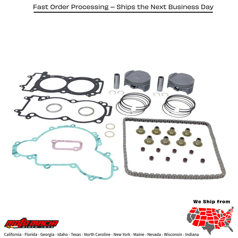 Top End Kit Cast Replica 92.96/Std 10.6:1 Polaris Rzr Xp 900 2011-2012 - Image 3