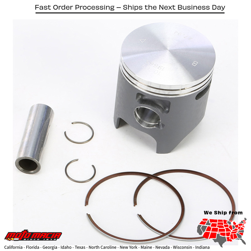 Piston Kit Cast 47.94/Std Kawasaki Kx80 92-00 (90-00)