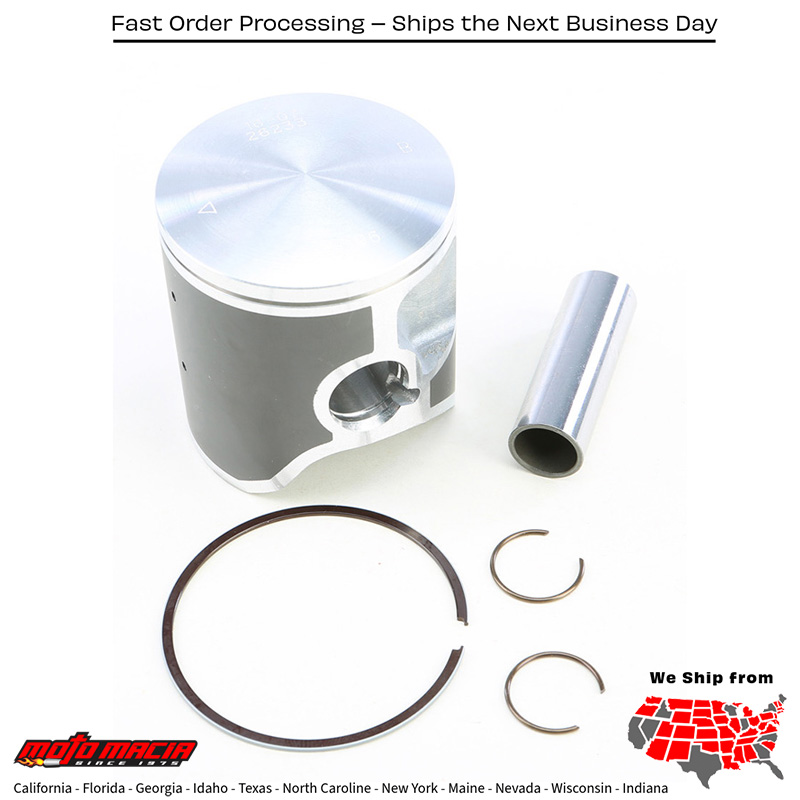 Piston Kit Cast 53.96/Std Kawasaki KX125 01-02