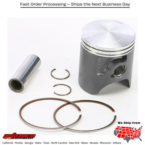 Piston Kit Cast 44.45/Std Kawasaki/Suzuki KX65 00-24