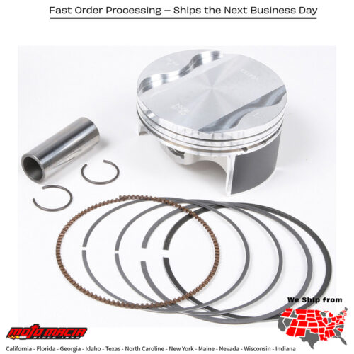 Piston Kit Forged 89.96/Std 11.3:1 Ac/Kawasaki/Suzuki Arctic Cat 400 DVX 04