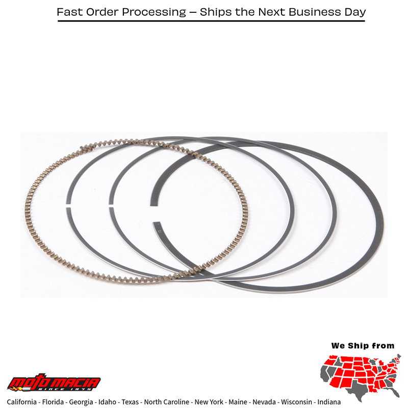 Piston Rings 76.95mm For Vertex Pistons Only Kawasaki KX250F 04-16 Suzuki R