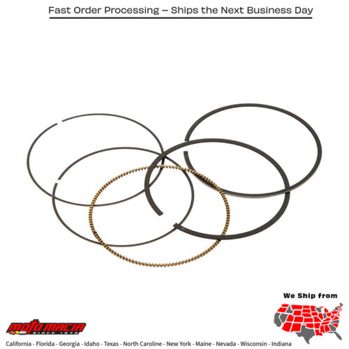 Piston Rings 76.94mm Yamaha For Vertex Pistons Only YZ250F 01-13 Yam