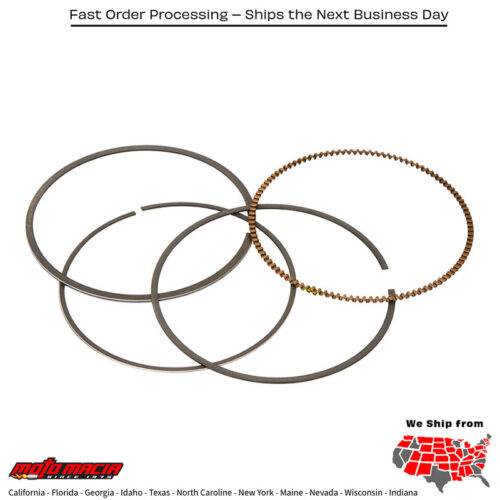 Piston Rings 90.96mm For Vertex Pistons Only Arctic Cat 400 DVX 04-07 Kawasaki