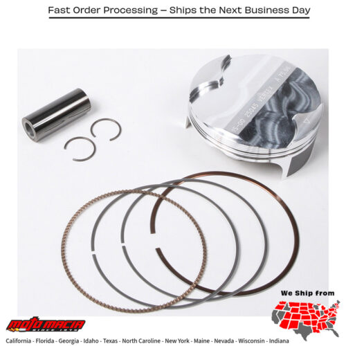 Piston Kit Forged 75.96/Std 12.8:1 Ktm 250 SX-F 05-12 XCF-W 06- more