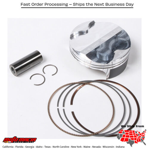 Piston Kit 75.98mm FORGED 75.97/STD 12.8:1 KTM