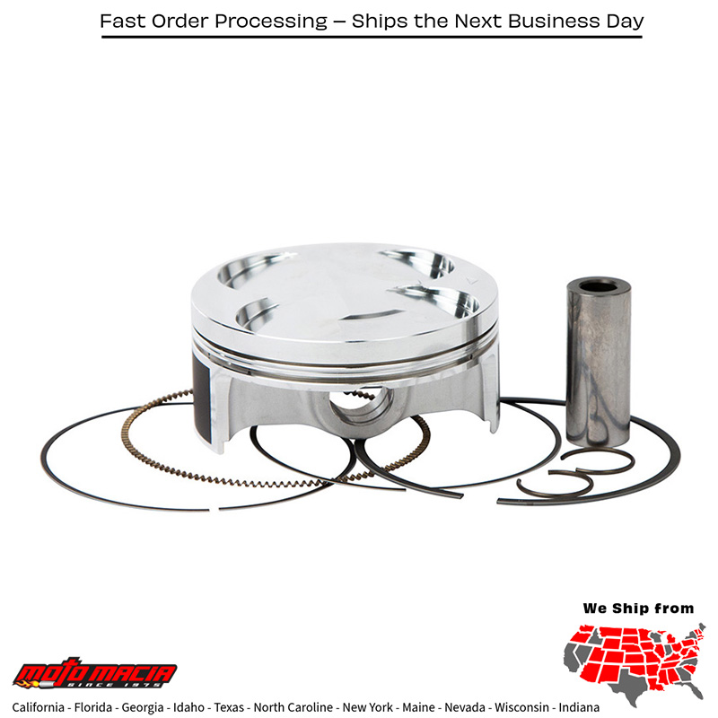 Piston Kit Forged 76.96/Std 13.5:1 Kawasaki KX250F 06-09