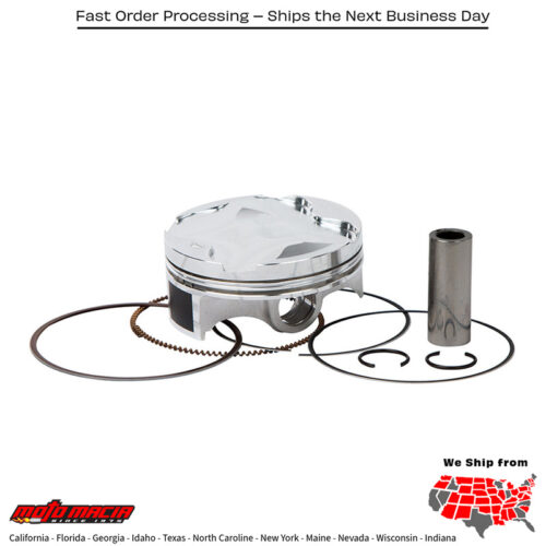 Vertex Piston Crf150 '07-13 High Comp 12.2:1 PISTON KIT HC FORGED 65.98/STD
