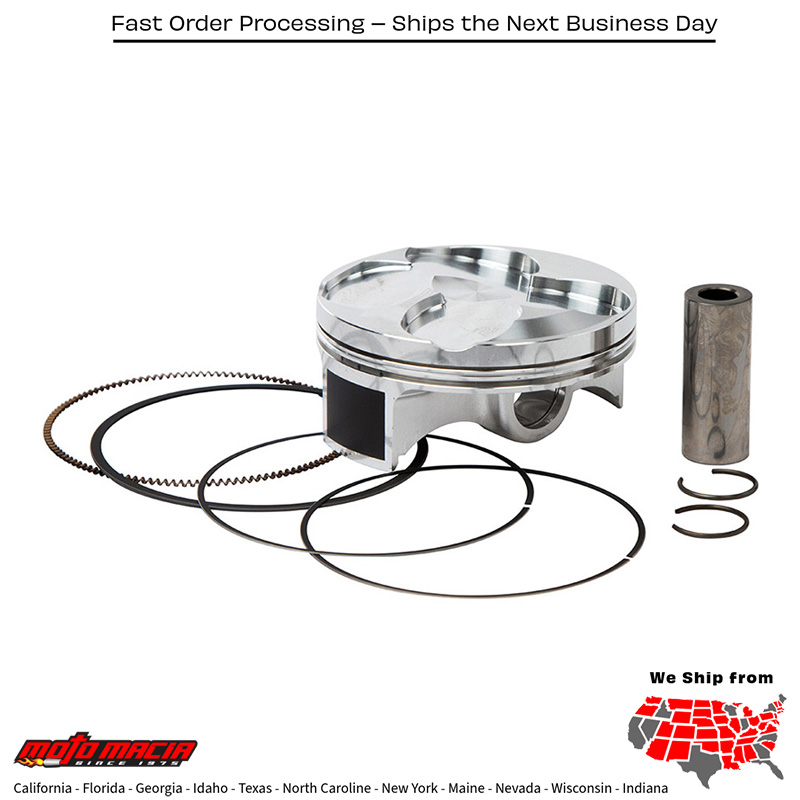 Piston Kit Hc Forged 76.95/Std 13.9:1 Suzuki RM-Z250 07-09