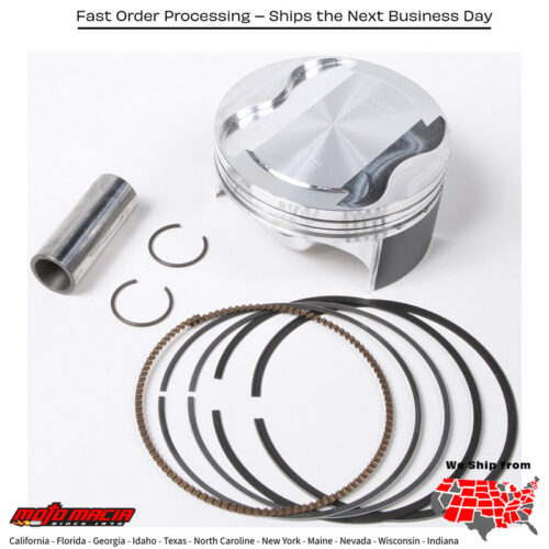 Piston Kit Hc Forged 89.95/Std 13.5:1 Ac/Kawasaki/Suzuki Arctic Cat 400 DVX