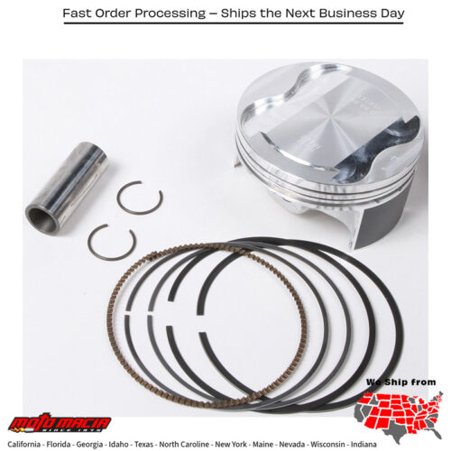 Piston Kit Hc Forged 89.96/Std 13.5:1 Ac/Kawasaki/Suzuki Arctic Cat 400 DVX