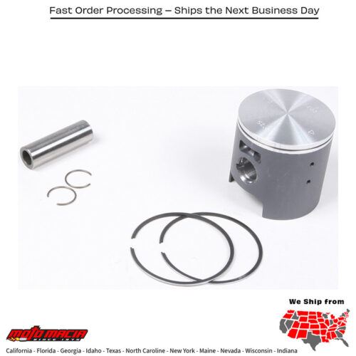 Piston Kit Cast Sngl Ring 52.44/Std Kawasaki KX100 99-21