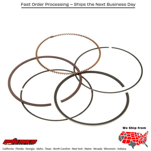 Piston Rings 91.96mm For Vertex Pistons Only Honda SXS500M2 Pioneer 500 15-