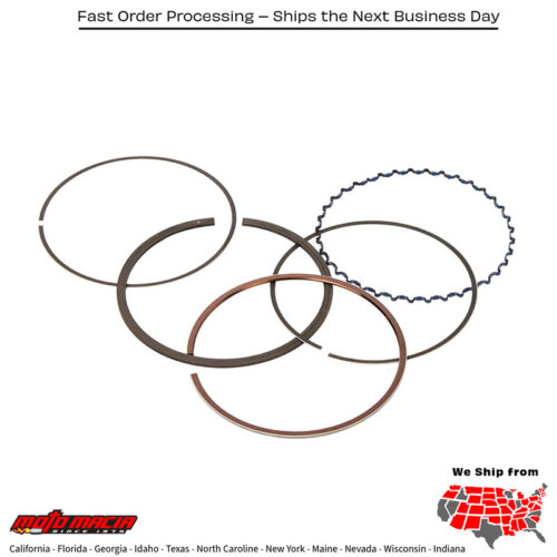 Piston Rings 79.96mm Pol For Vertex Pistons Only Polaris Ranger 800 6x6 201