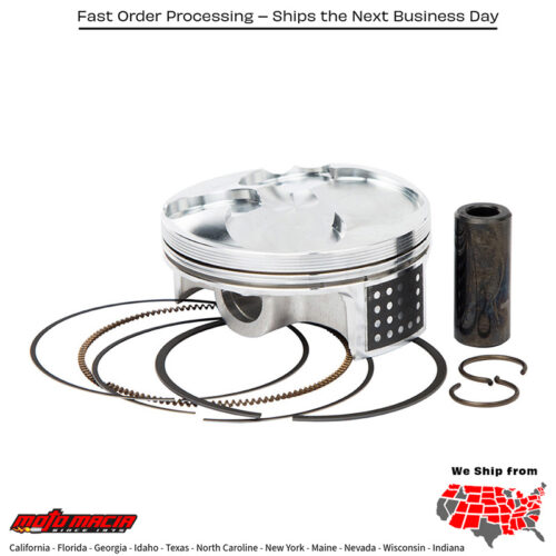 Piston Kit T-Box Design Hi Comp 14:1 Suzuki RM-Z250 10-12