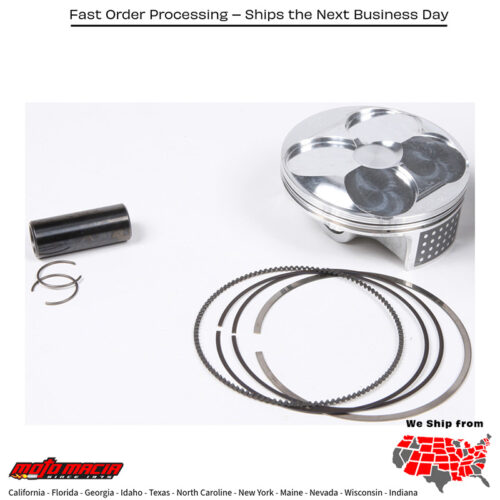 Piston Kit Hc Forged Tbox 95.97/Std 13.8:1 Kawasaki PISTON KIT HC FORGED TB
