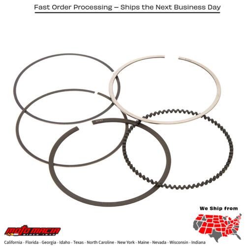 Piston Rings 84.97mm for Vertex Pistons Only Honda TRX400X 09-14 Honda