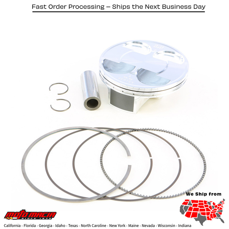 Piston Kit Bb Forged 98.96/+3.00 13.6:1 Honda CRF450R 13-16