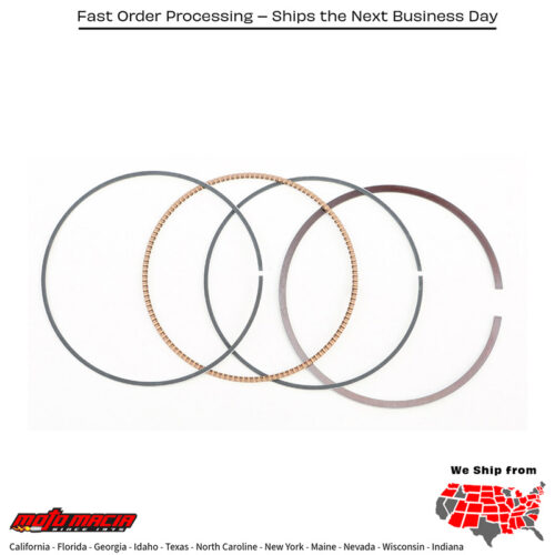 Piston Rings 76.95mm Yamaha For Vertex Pistons Only YZ250F 14-16 Yam