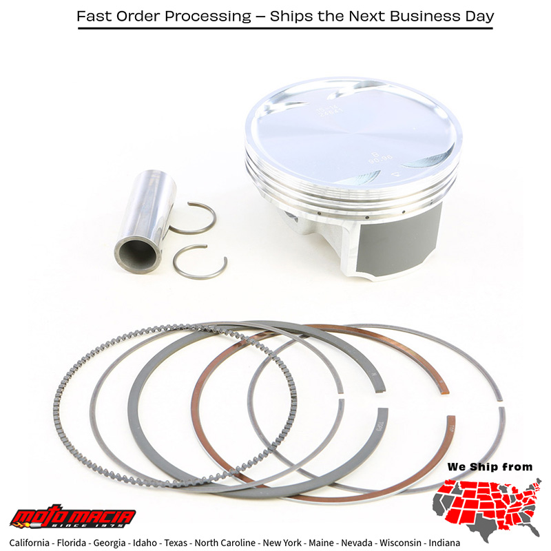 Piston Kit Bb Forged 90.96/+6.00 9.3:1 Kawasaki KVF750 Brute Force