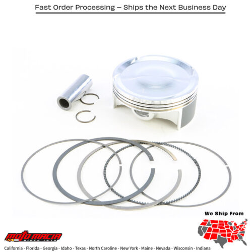 Piston Kit Bb Forged 97.97/+5.00 10.5:1 Polaris RZR 900 15-19